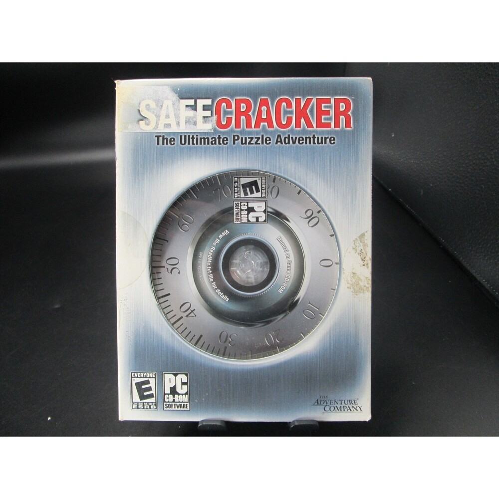 Safe Cracker The Ultimate Puzzle Adventure Video Game Pc Cd -ROM E-Everyone